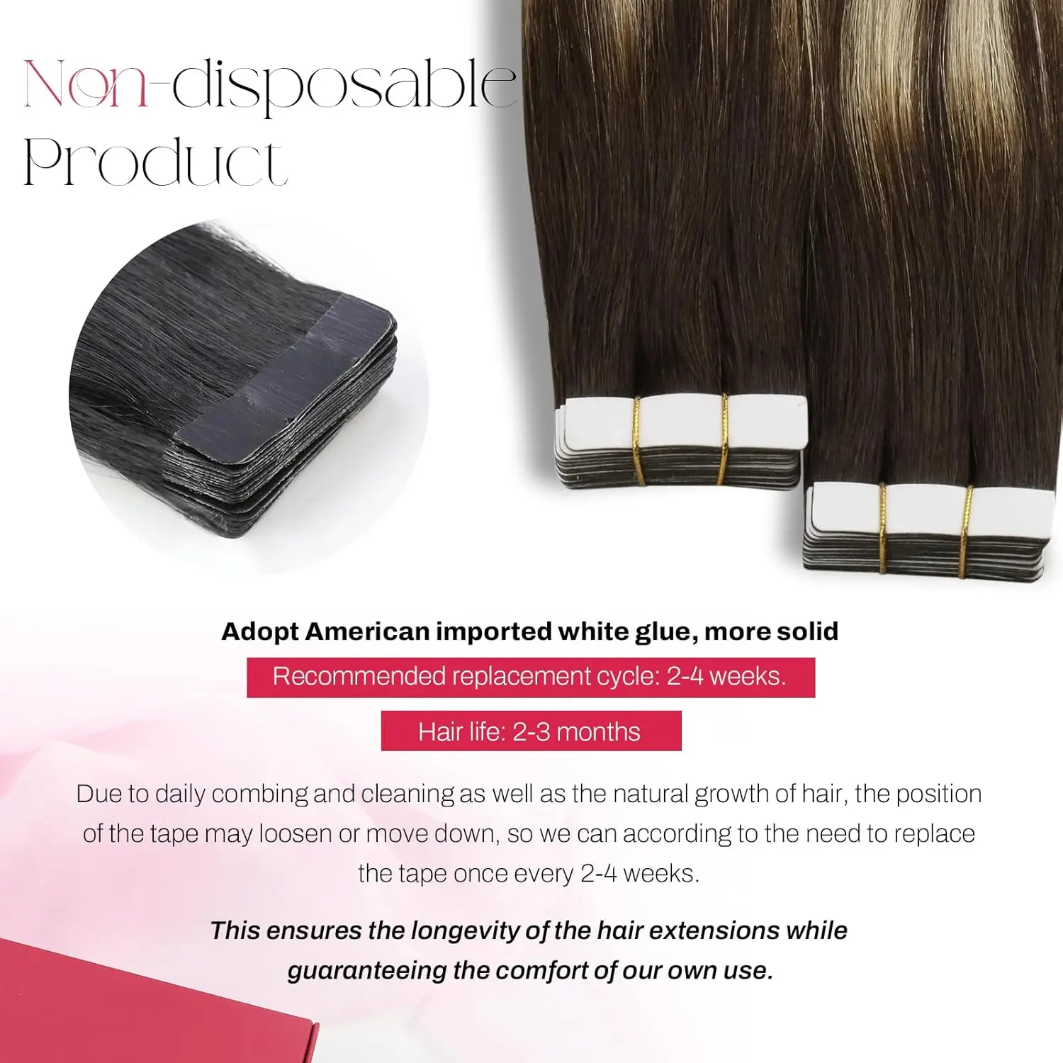 [20P] Moresoo Tape In Hair Extensions 100% Echt Menselijk Haar Braziliaanse 12-24in Dubbelzijdig Plakband Onzichtbare Lijm Op Hair Extensions