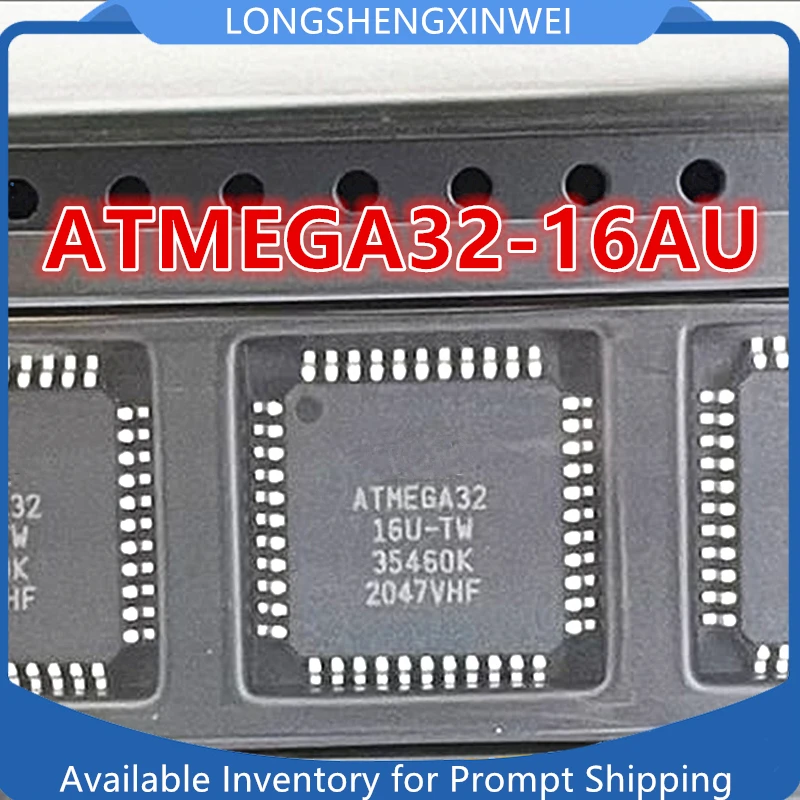 1PCS ATMEGA32-16AU TQFP44 ATMEGA32 16U-TW 8-bit Microcontroller Chip in Stock