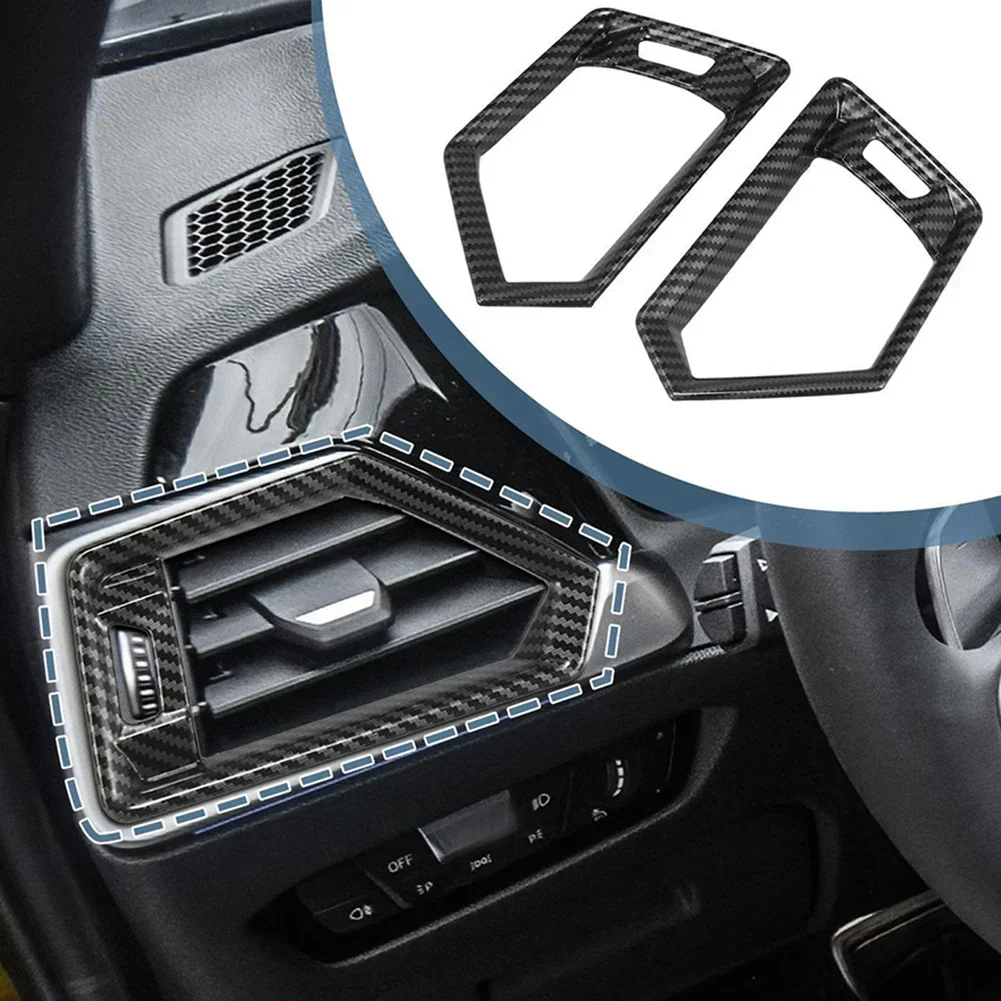 For BMW 3-Series G20 19-23 For G22 4 Series For Coupe M440i 2021 Dashboard Side Air Outlet Vent Cover Trim Dash Console Sticker