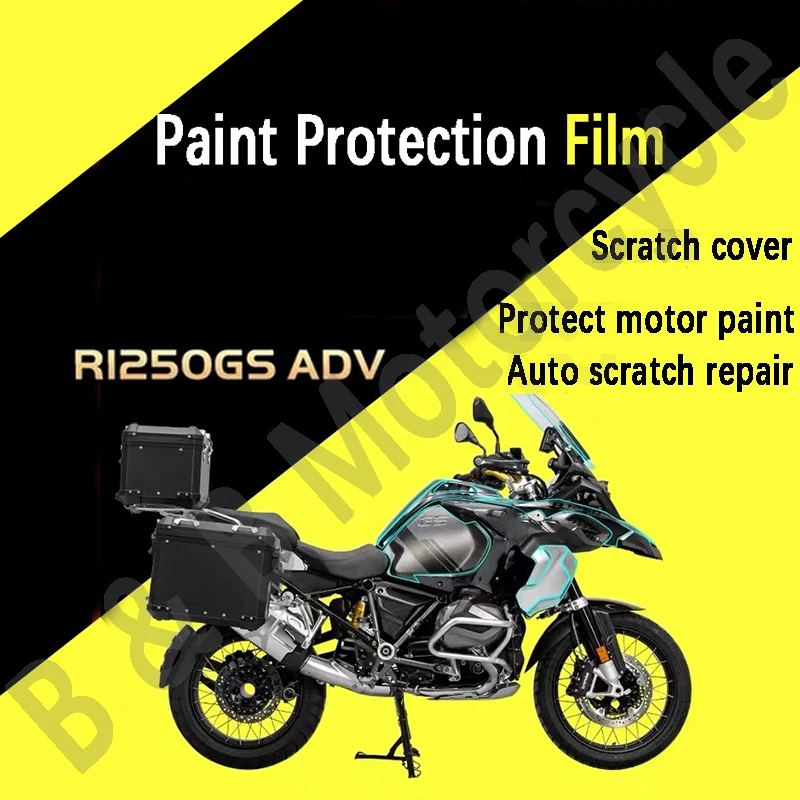 

Set for BMW Waterbird R1250GS ADV Transparent Invisible Clothing Fuel Tank Protection Sticker Instrument Headlight Film