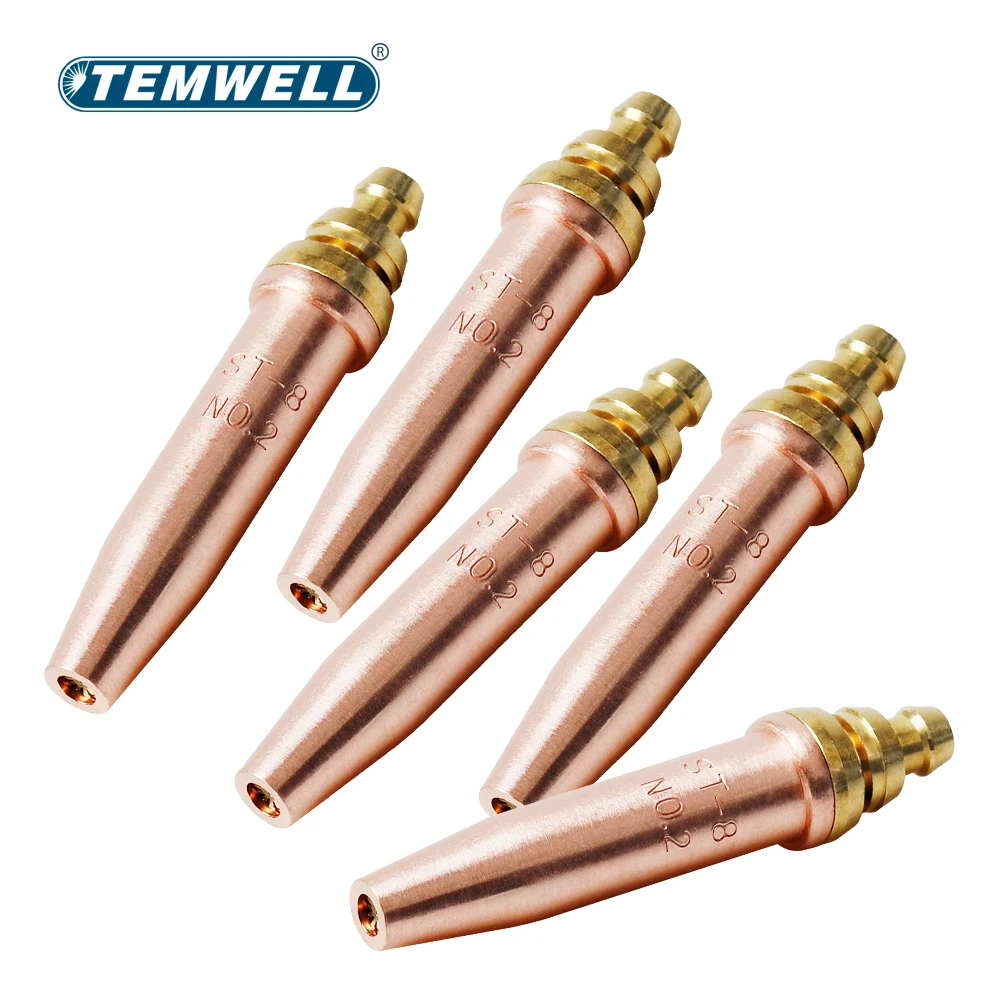 5PCS G03 Propane Isobaric Nozzle Gas Cutting Equal-pressure Nozzle Oxy-fuel For 106HC  Gas Flame Cutting