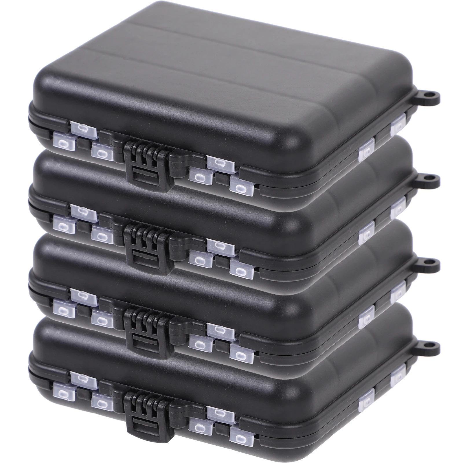 

4Pcs Fishing Storage Box Durable PVC Compact Portable Tackle Organizer Bait Container Toolbox Fishing Supplies