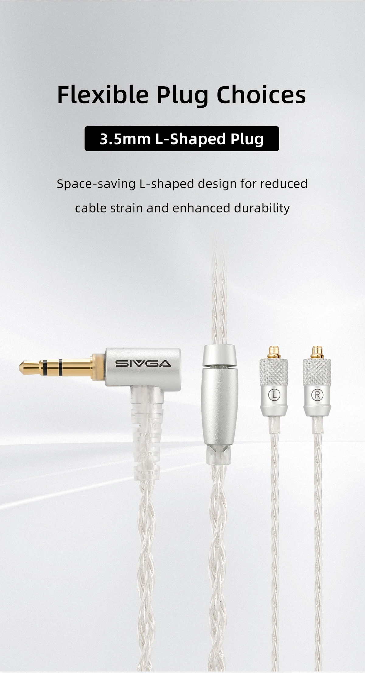 SIVGA M260 14,2mm Dynamischer Treiber HiFi Kabelgebundene Flachkopf-Ohrhörer High-Fidelity In-Ear-Kopfhörer – Detail 5