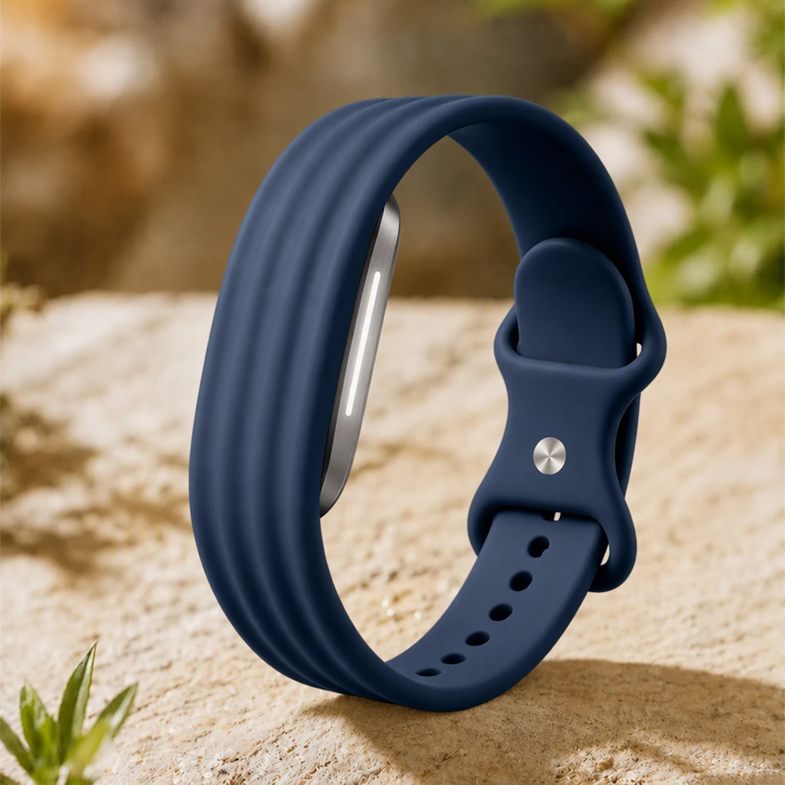 Versatile Band for Hume Band 2.0 Silicone Sport Replacement Slim Sweat-Proof Multi-Hole Adjustable Fit