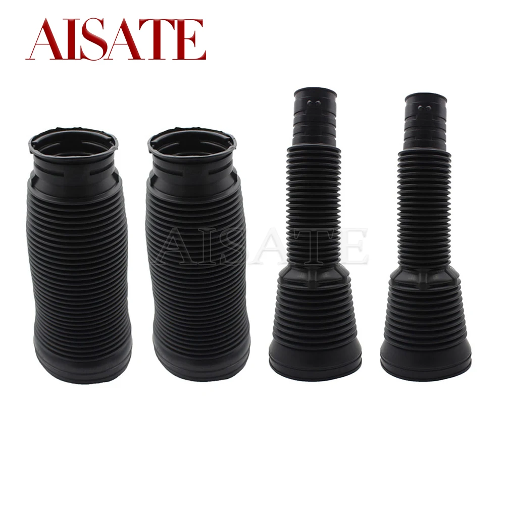 4pcs Front & Rear for Mercedes W220 S-class Air Shock Absorber Dust Cover Rubber Dust Boot Cover Ring 2203202438 2203205113
