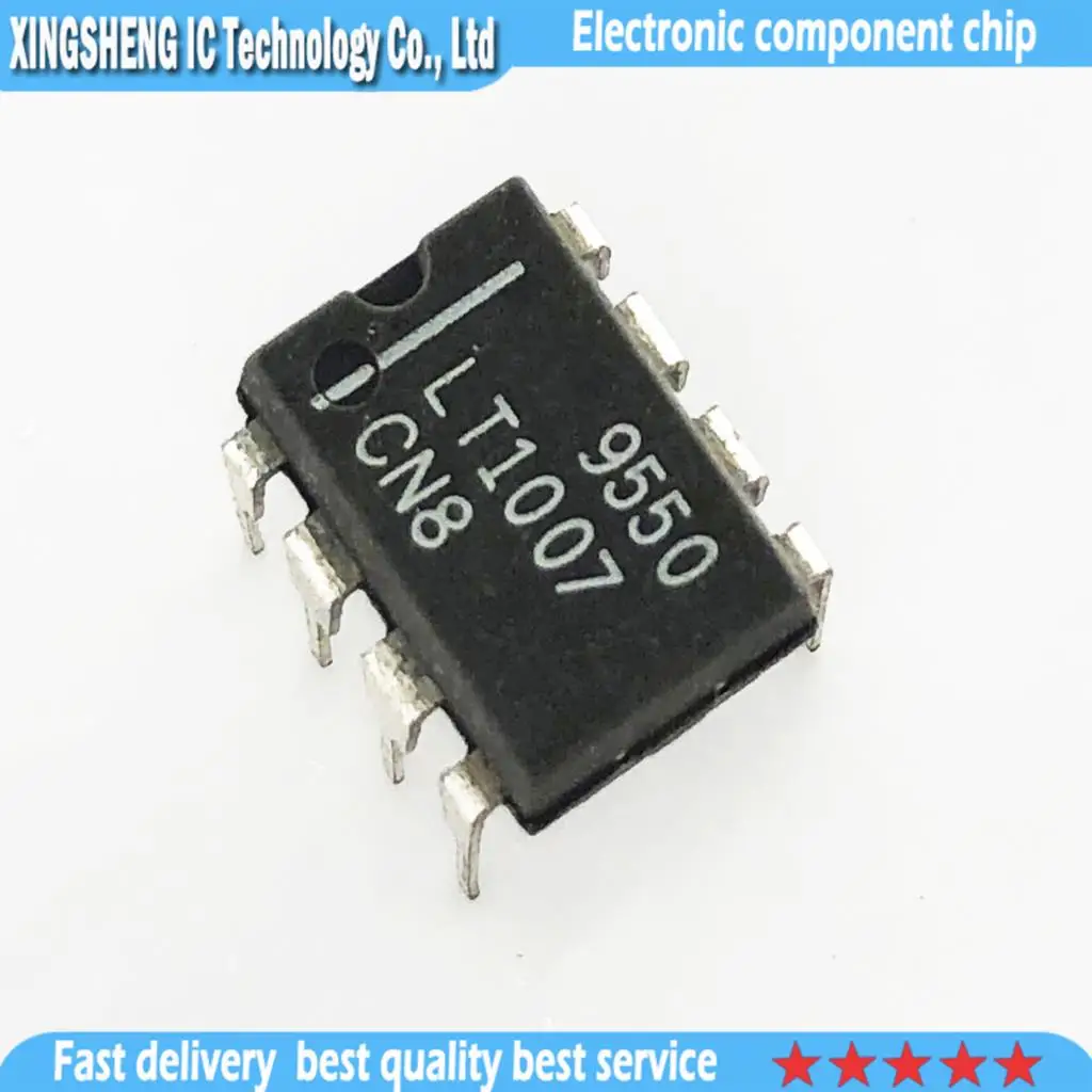 5pcs LT1007CN8 LT1007 DIP8  In Stock