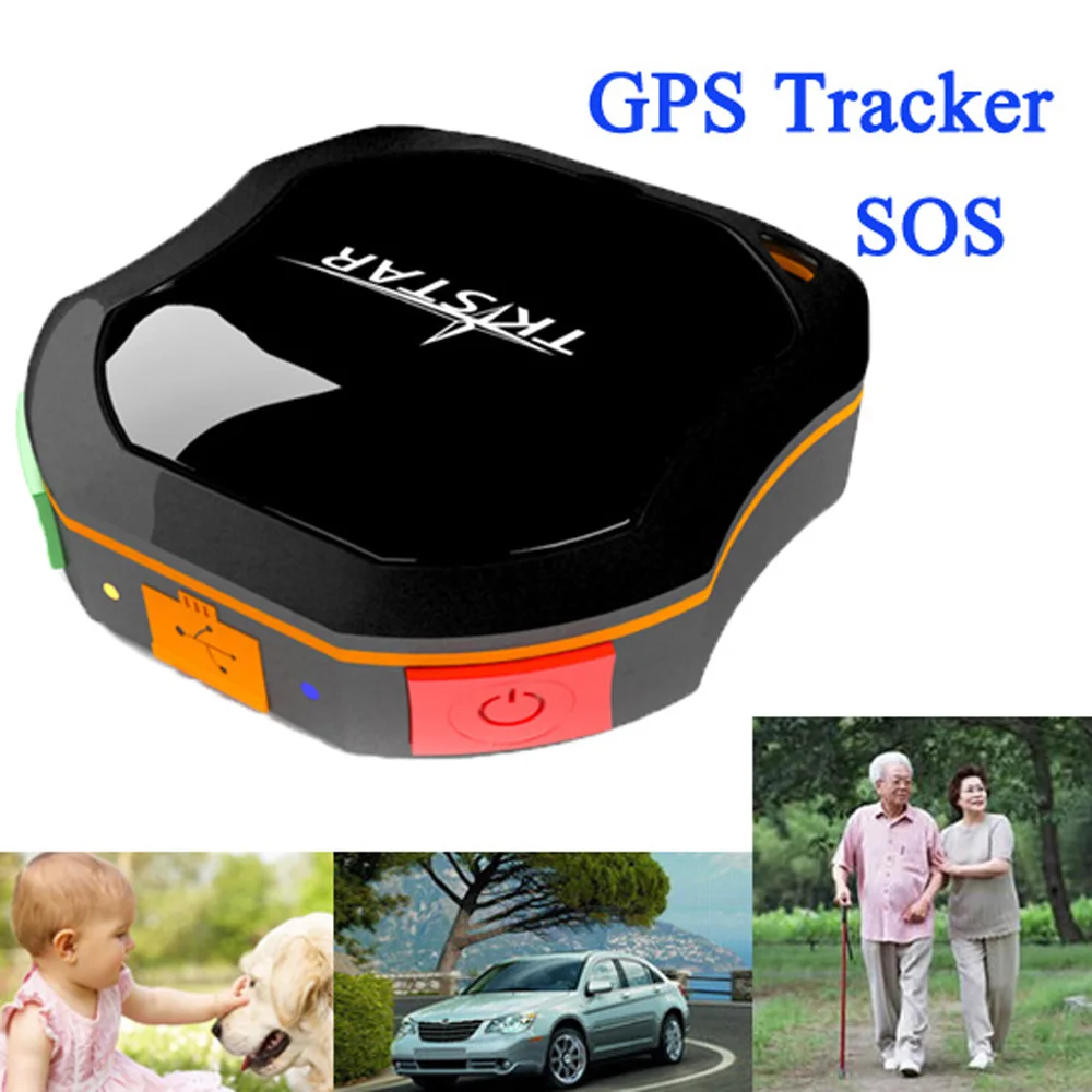 

Vehicle Waterproof Car Mini Tracker Tracking System TKSTAR GPS Tracker GSM AGPS for Children Parents Pets Cars SOS communicator