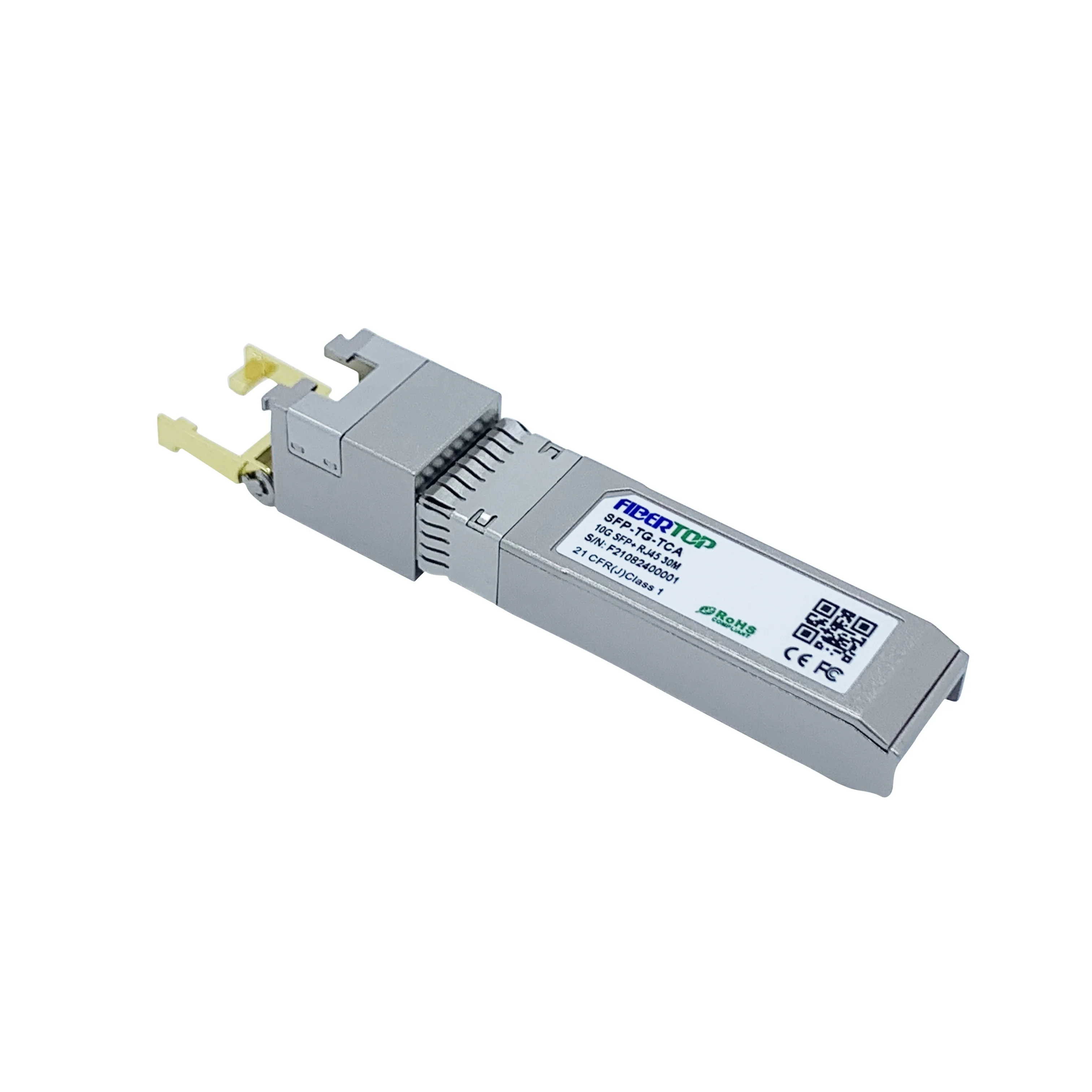 

FIBERTOP copper module supplier 10g sfp+ 30m copper RJ45 for H3C SFP-XG-T optical transceiver module