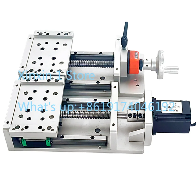 Precision Linear Module Square Guide Rail Stepper Motor Screw Linear Guide Rail Slide Table TH20