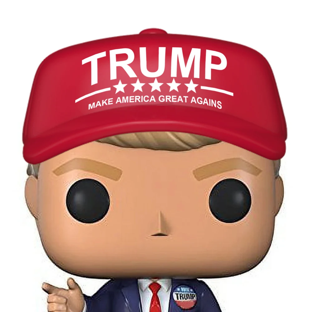 Ozdoba samochodowa Trump Make America Great Again Statue Trump Decor Miniaturowy prezydent Trump Craft dla patriotycznych amerykańskich kibiców