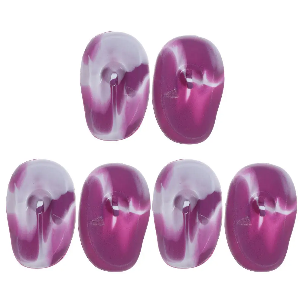 3 Pairs Ear Covers for Salon Muffs Hair Dyeing Caps Color Shower Covering Protect Protector