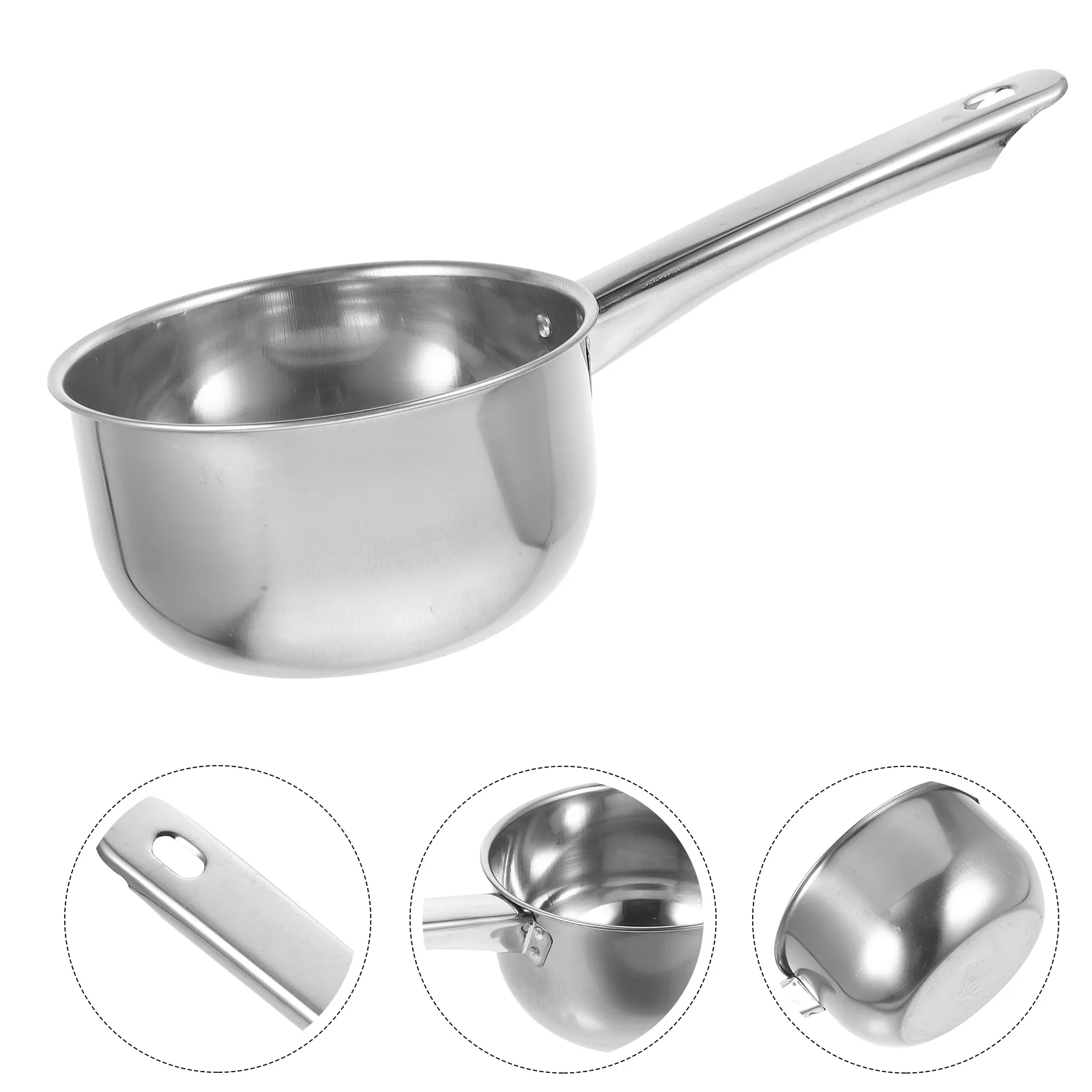 

Stainless Steel Spoon Kitchen Water Scoop Soup Dipper Ladle for Home Gadget Noodle Pot Ladles