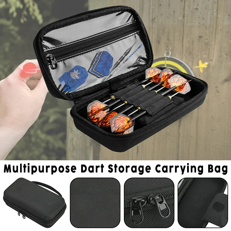

Dart Storage Bag EVA Dart Carrying Case Dart Needle Protective Holder Multipurpose Portable Darts Organizer (Darts Not Included)