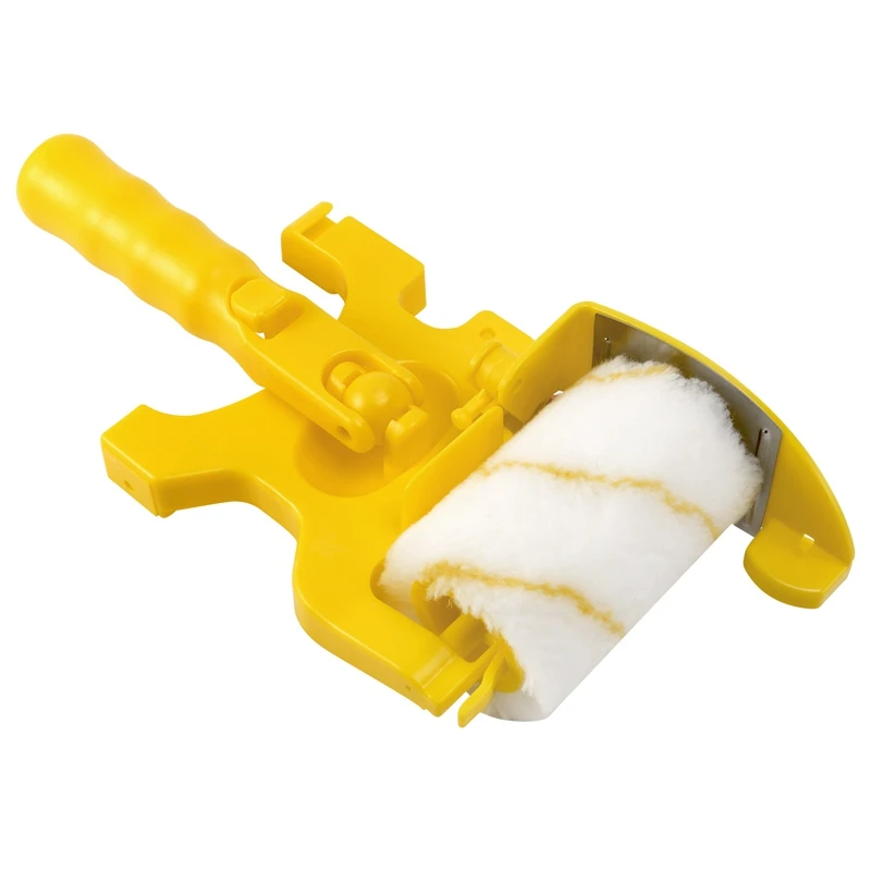 New6pcs 페인트 Edger 롤러 브러시 도구 홈 벽 천장에 대 한 휴대용 클린 컷 브러시