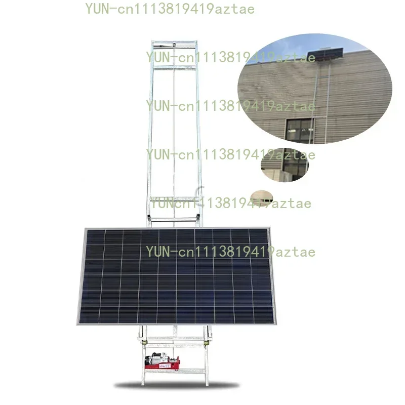 9M Electric Cargo Lift Hoist Elevator Lift Solar Panel Lifter Automatic Lifting Platform Indoor And Outdoor Decoration Hoist