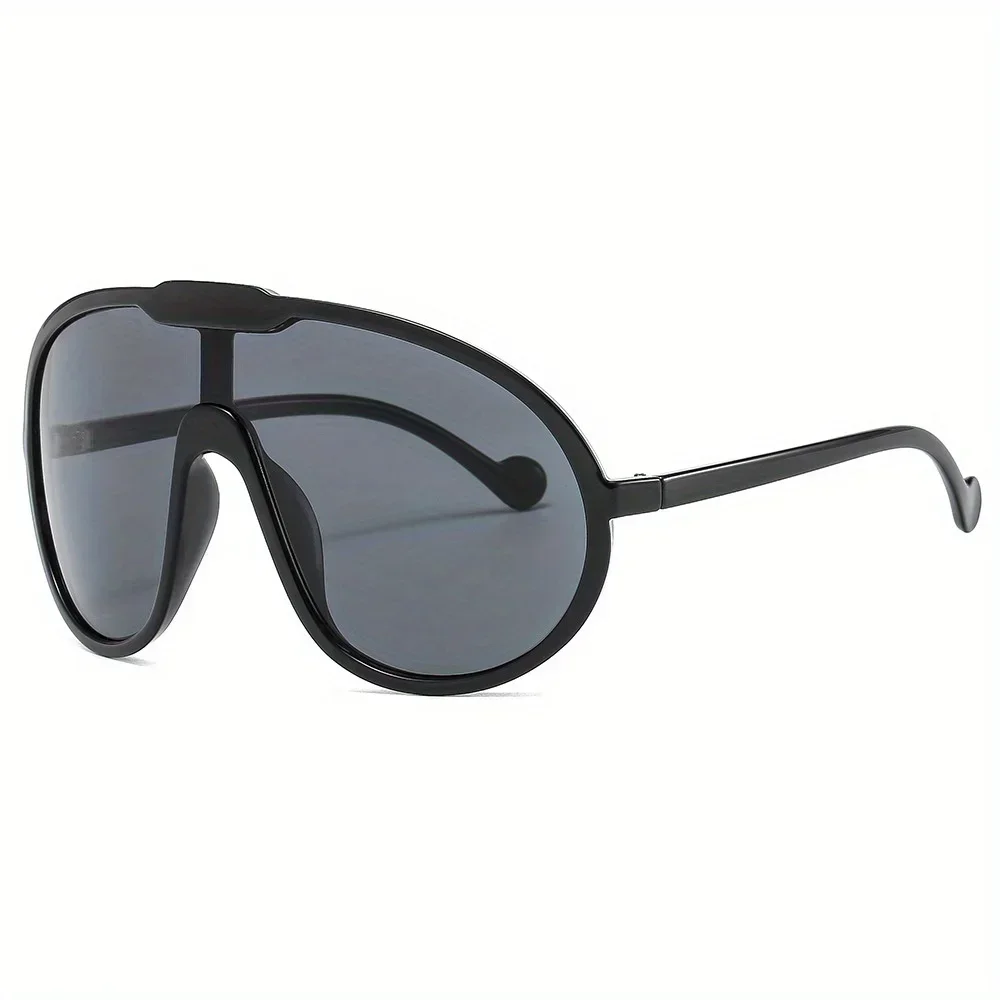 Oversized Square Sunglasses Women Punk Fashion Big Frame Vintage Cycling Sun Glasses Men Shades Retro Gradient Shades UV400 image 6