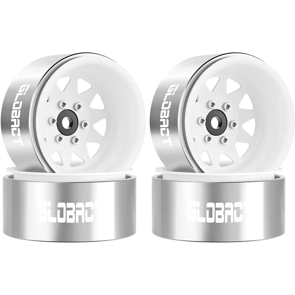 

Колеса GLOBACT RC 1,9 дюйма со смещением-11,5 мм для 1/10 TRX4 TRX6 Axial SCX10 I II III Pro Redcat RC Crawler, аксессуары для обновления