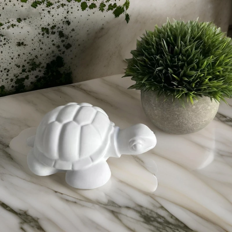 Silicone Ornament Molds Turtles Figurine Molds Molds Sculpture Molds Silicone Texture for Making Sculpture