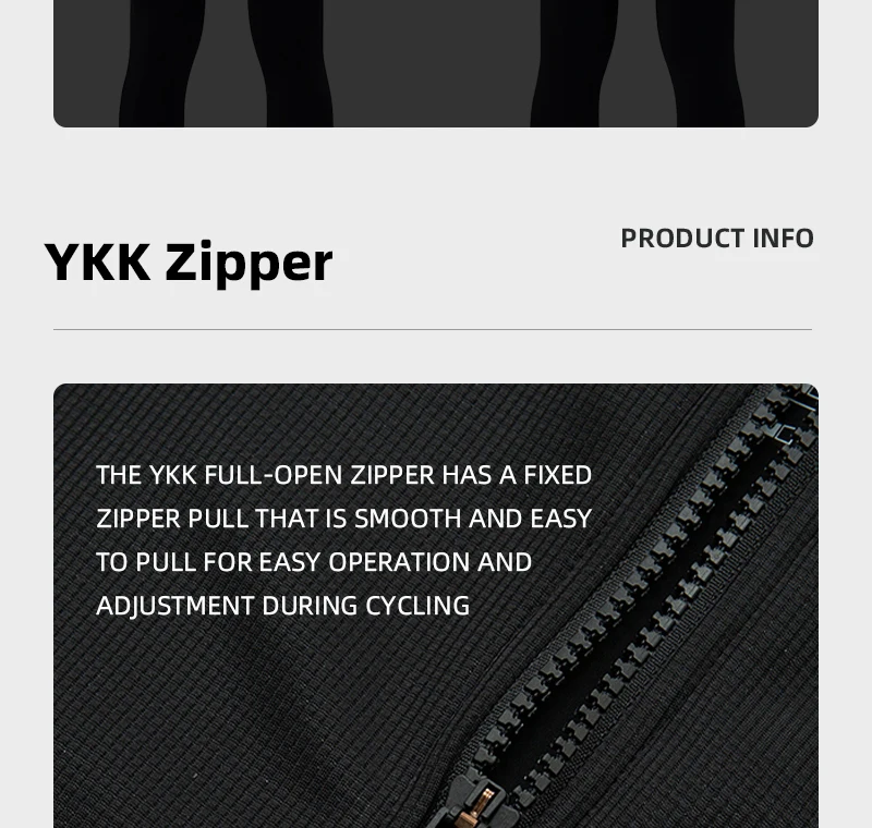 YKYWBIKE Herren-Fahrradjacke, wasserdicht, winddicht, Rennrad-Oberteile, Winter 0 ° C Thermal Fleece Fahrradtrikot Fahrradbekleidung – Detail 12