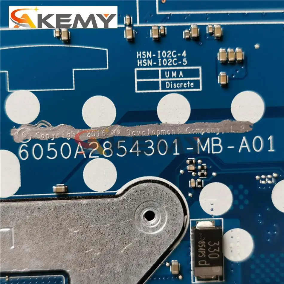 ل HP EliteBook 850 840 G4 اللوحة الأم للكمبيوتر المحمول 6050A2854301 917505-601 وحدة المعالجة المركزية I7-7500U GPU R7 M350 2G اللوحة الرئيسية للكمبيوتر المحمول اختبار كامل