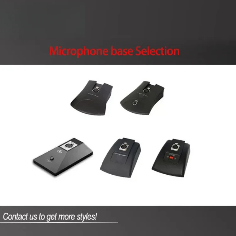 Wholesale Desktop Lectern Broadcast Conference Room Gooseneck Microphone Wired Dynamic Condenser