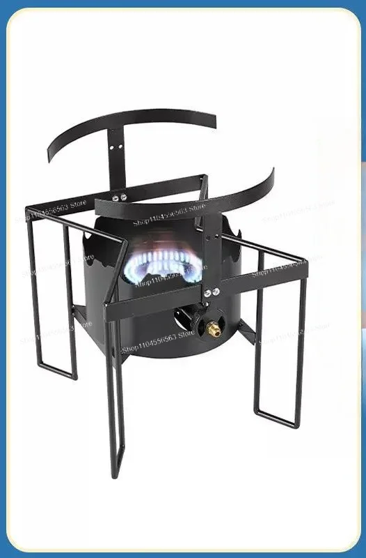 

Cast iron angle steel stove, outdoor portable camping oven