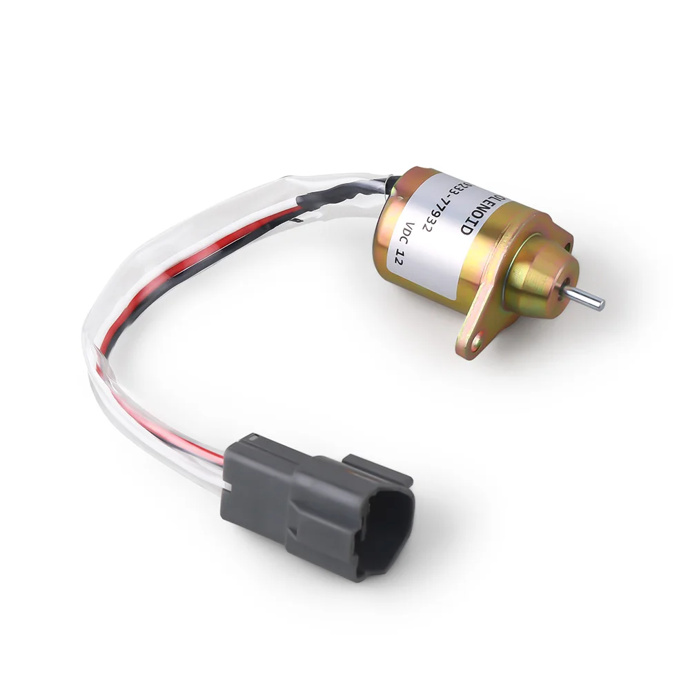 

12V Fuel Shutdown Shut Off Solenold 119233-77932 for YANMA for R55-5 R60-5 Excavator