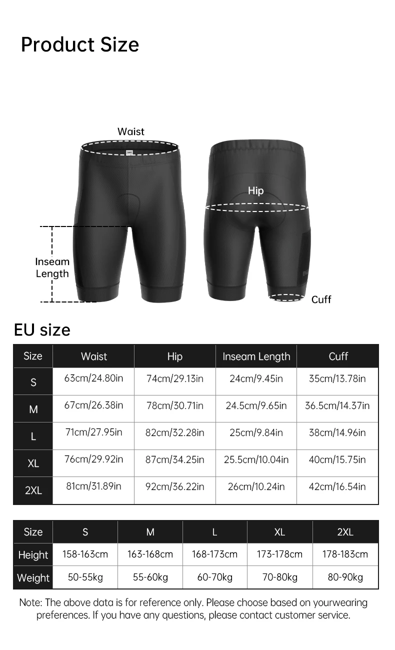 INBIKE Herren-Radlerhose mit Seitlichen Netztaschen 5-6H Gepolsterte Herren-Mountainbike-Rennrad-Halbhose Fahrradhose – Detail 5