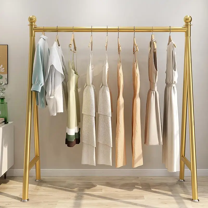 

Усиленная напольная простая сушилка для белья на балконе, одноярусная вешалка для одежды, для использования в помещении, для дома, Дельта реки Янцзы