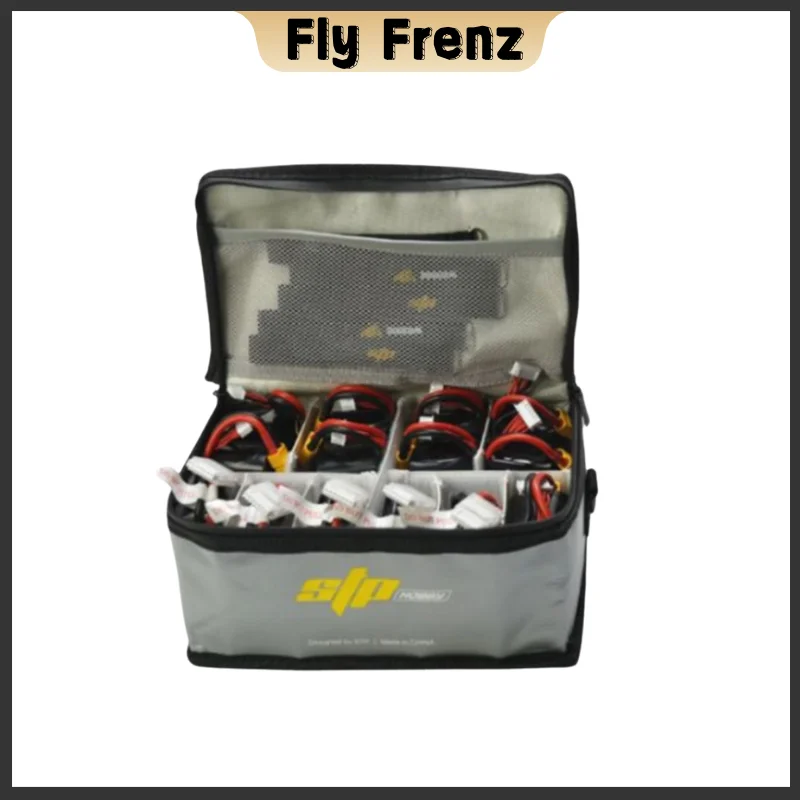 תיק בטיחות נייד עמיד באש, מים ופיצוץ לסוללת Lipo למזלג FPV Racing Drones