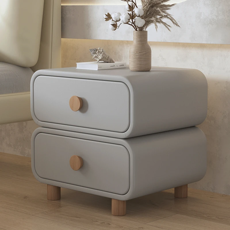 

Design Modern Small Night Table Minimalist Simple Nordic Wood Nightstands Storage Drawers Mesitas De Noche Furniture For Bedroom