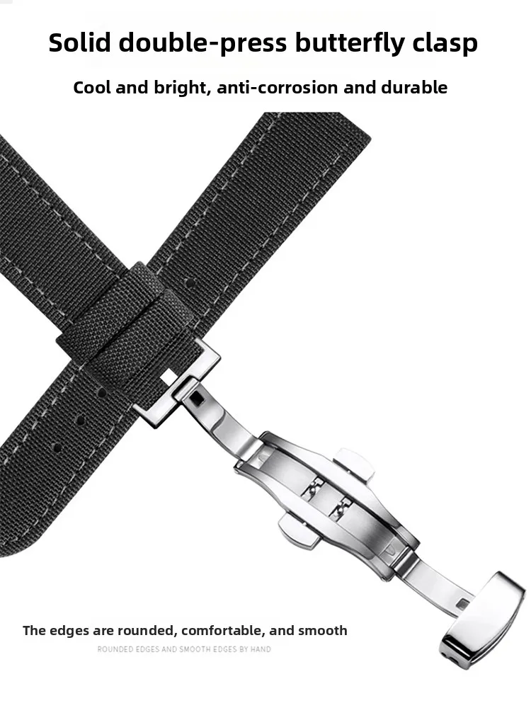 For Casio G-SHOCK Cat Intelligent Sports GBD-H1000 Series Modified Nylon Watch Strap for Men view 5