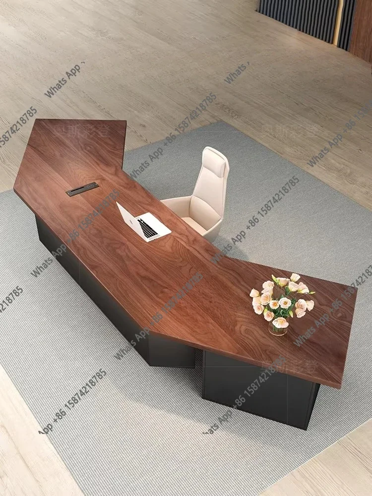 

N62 Boss Desk President CEO Creative Design General Manager Office Office Computer Desk