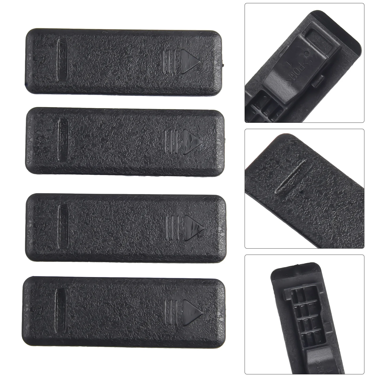 Car Maintenance Black Roof Molding Cover Roof Trim Cover Direct Replacement Plug-and-play Charging Capabilities