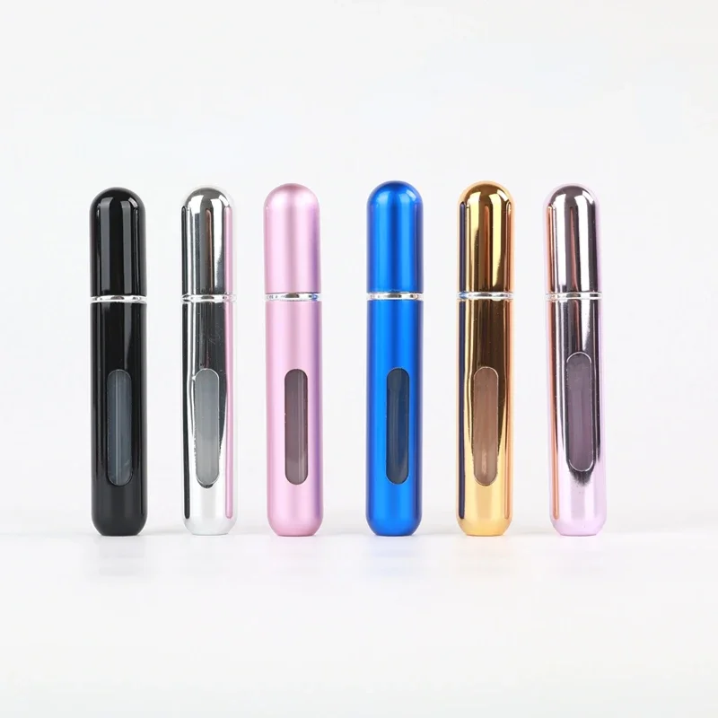 8ml Portable Mini Perfume Refillable Bottle with Spray Jar for Travel Scent Pump Cosmetic Empty Containers Atomizer Care Tool