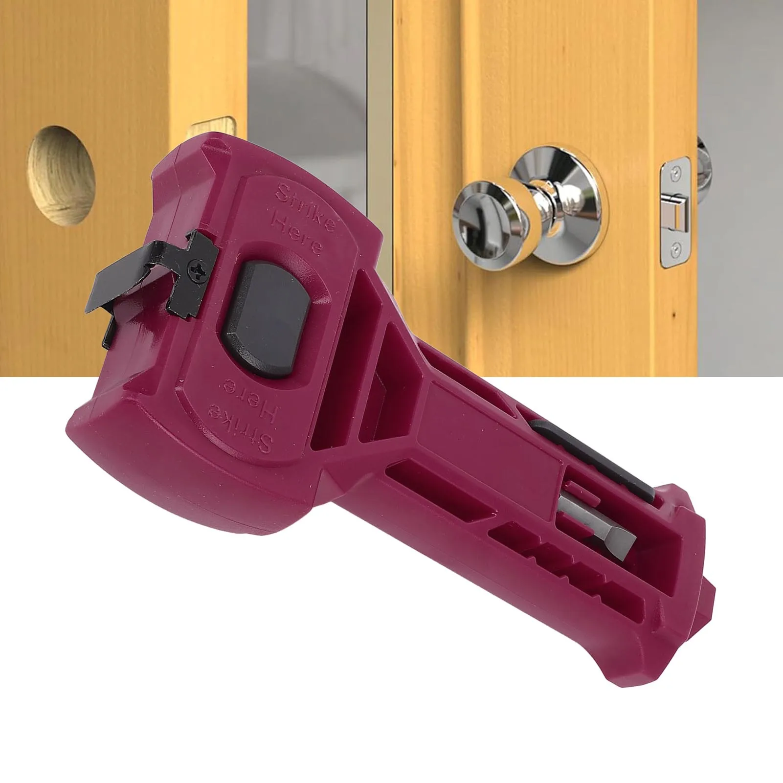 

Door Installation Tool Door Mortise Tool Or Round Installation Tool for 1-3/8in Or 1-3/4in Thick Doors