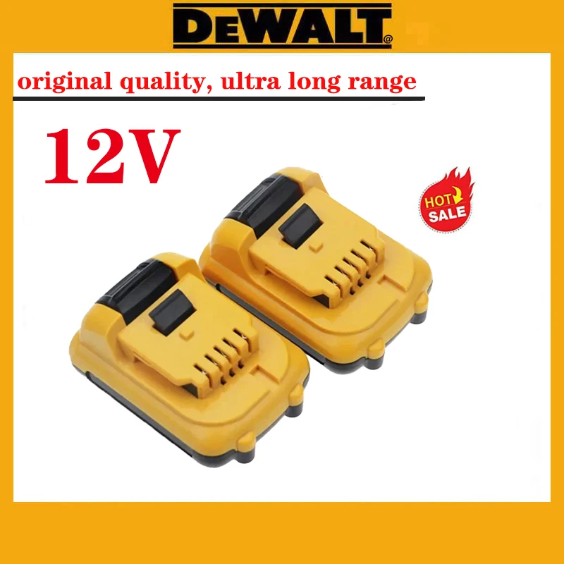 DEWALT battery 12V2.0Ah  wireless charging lithium-ion battery, DCB120,  DCB124, DW089LG, DCD701F2 DCF8 DCD706 DCD700 power tool