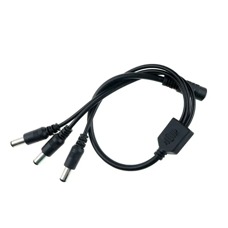 Câble répartiteur d'alimentation CC, 5.5x2.1mm, 1 à 2/3/4/5/6/8 voies, adaptateur d'alimentation 5V, 12V, connecteur rette pour bandes lumineuses LED, caméra de vidéosurveillance