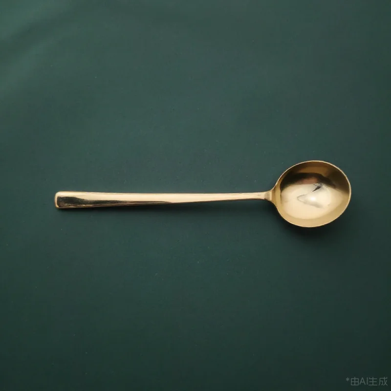 

Stainless Steel Bar Spoon Long Handle Mixing Scoop for Coffee Tea Jam Easy to Clean Perfect Gift for Friends Family