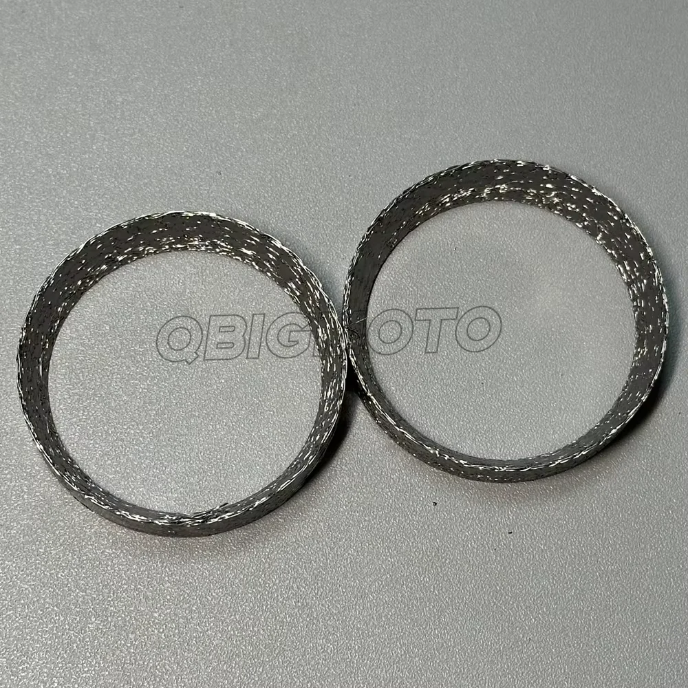 Pair Motorcycle Tapered Exhaust Gaskets Seal Cover For Harley Big Twin Models 1984-2018 Softail Touring Sportster Dyna Choppers