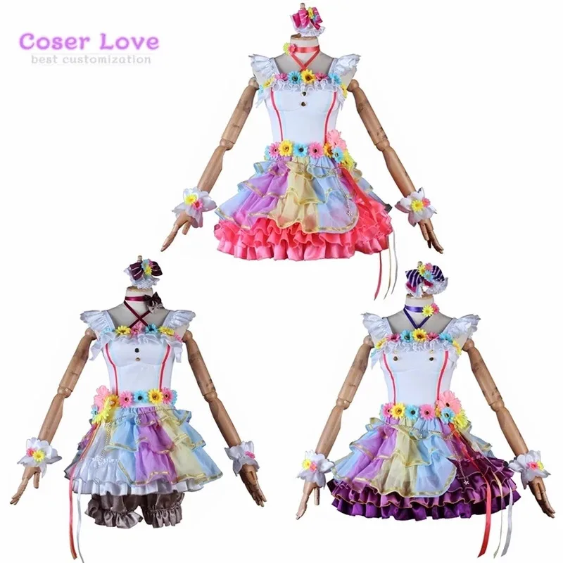CyLoveLive Love U my friends Cosplay Costume Emma Asaka Karin Miyashita Ai Konoe Kanata Uehara Ayumu Rina Shizuku Setsuna Kasumi