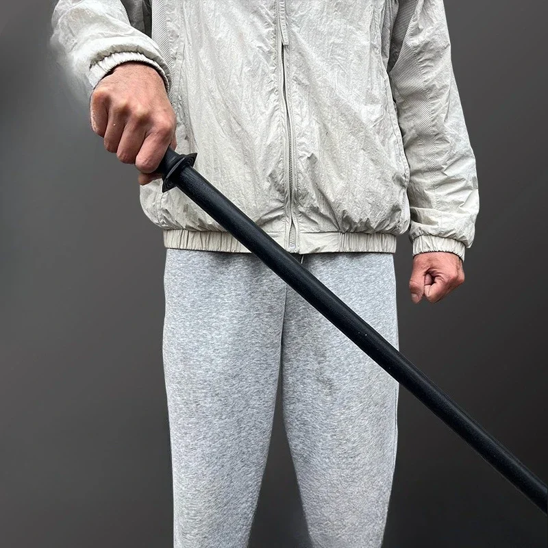 Palo de perro de goma integrado Kanglong Mace de 70CM Wushu Stick