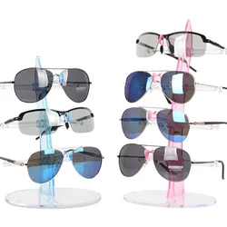 3~5Layer Acrylic Sunglass Display Rack Shelf Glalsses Storage Eyeglasses Show Stand Jewelry Holder Glasses Showcases