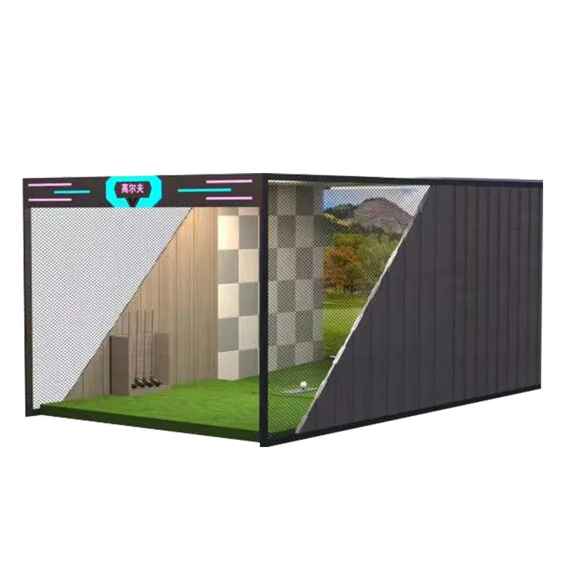 Indoor Golf Practice Simulator Auto Ball Return Putting Green Home Office Sports Training Device