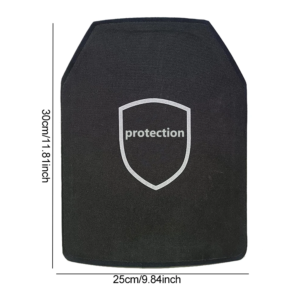 30 x 25 cm leichter kugelsicherer Stecker PE IIIA Anti Bullets Board Rucksack-Rüstungspanel Sicherheitsweste Ballistic Body Armor Board