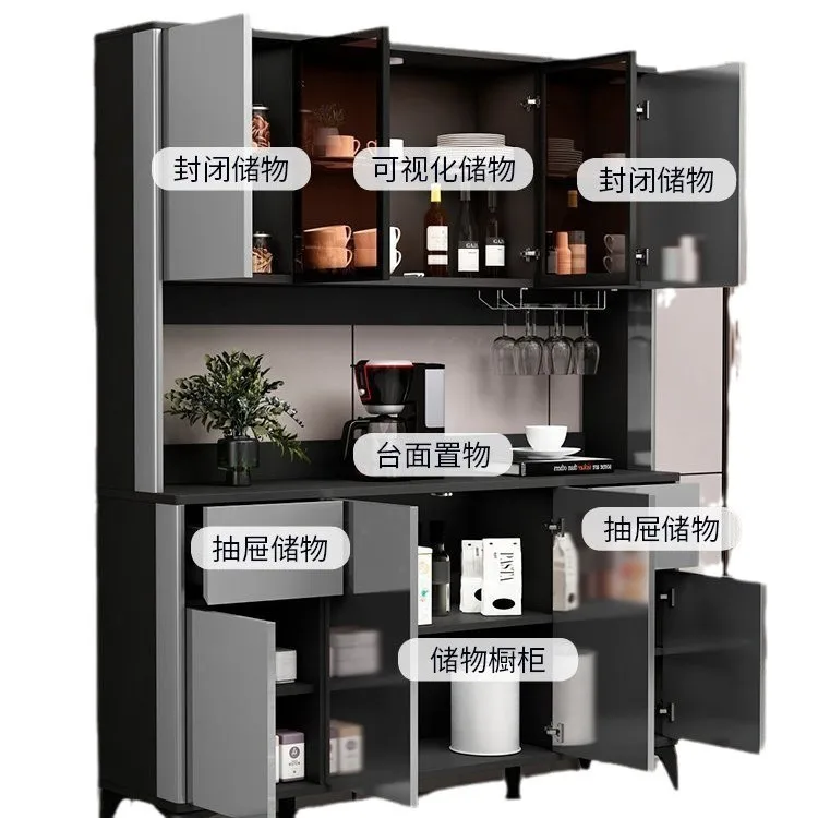 

Living room wine cabinet tea kitchen light luxury dining side cabinet modern simple cupboard in