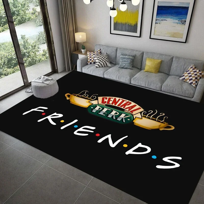 3D Printed Friends TV Show Floor Mats Door  Home Runner Rugs Bedroom Kids Play  Nursery  S Yoga