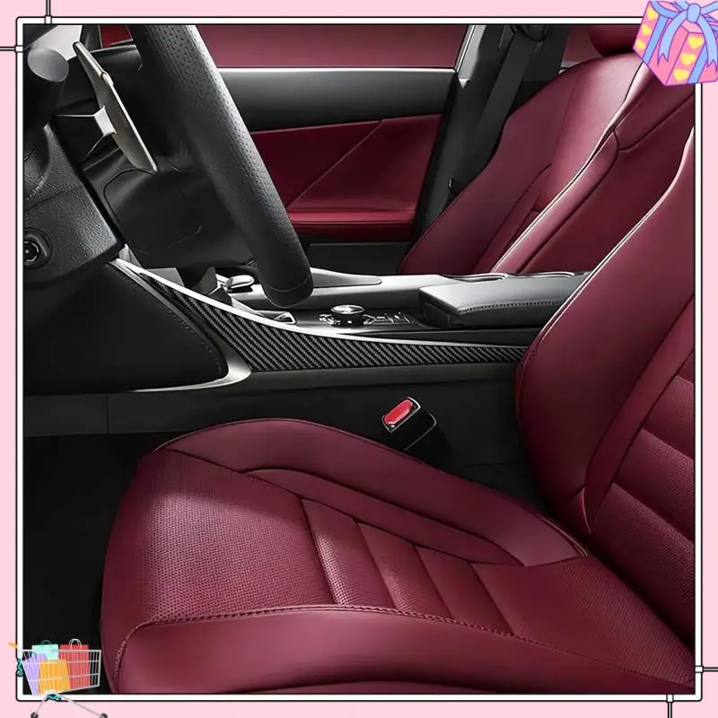 

A77T-для Lexus IS250 IS200T IS300 IS350 2013-2019 центральная консоль из углеродного волокна, боковая рамка переключения передач, замена накладки