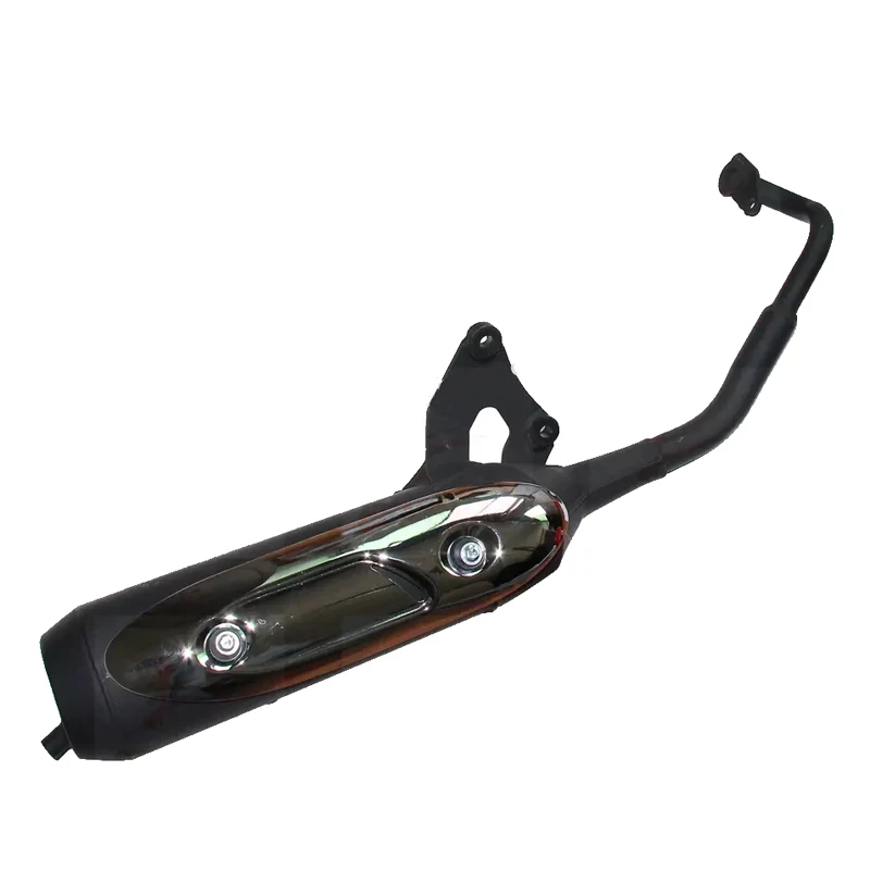 Motorcycle Exhaust Pipe for Haojue Qingqi Suzuki Jingcheng for AN125 HS125T HJ125T JC125 QS125T Water-Cooling Scooter Muffler