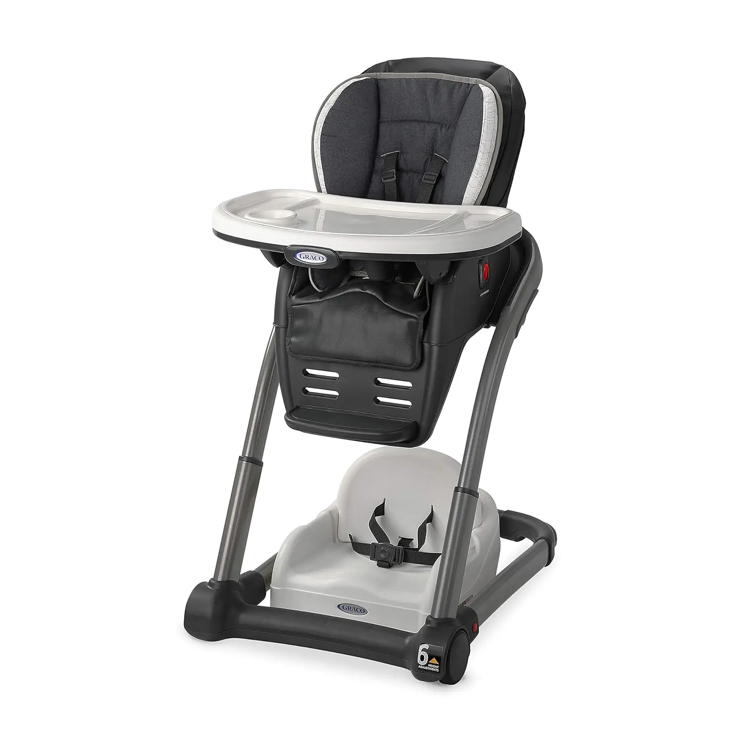 6 in 1 Convertible High Chair, Redmond, Infant Highchair, Toddlers Booster & Convenient for Travel